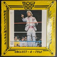 1988 WWF Wrestlemania IV Ted DiBiase Collect-A-Tyle Canadian Issue Wrestling VTG