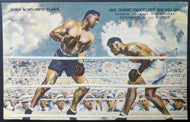 Jack Dempsey Autographed Vintage Postcard Signed Boxing Heavyweight Champion JSA