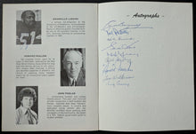 Load image into Gallery viewer, 1973 Multi-Signed x10 Kinsmen Club Autographed Celebrity Dinner Program LOA Vtg

