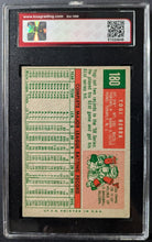 Load image into Gallery viewer, 1959 Yogi Berra New York Yankees Topps Baseball Card #180 Graded KSA 3.5 VG+
