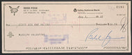 1985 Comedian Redd Foxx Signed Autographed Bank Cheque Vintage Celebrity