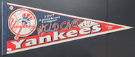 1997 New York Yankees Derek Jeter Signed Wild Card Pennant Autographed JSA LOA
