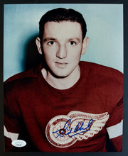 Load image into Gallery viewer, Signed Autographed Photo Detroit Red Wings Sid Abel HOFer JSA Vintage NHL
