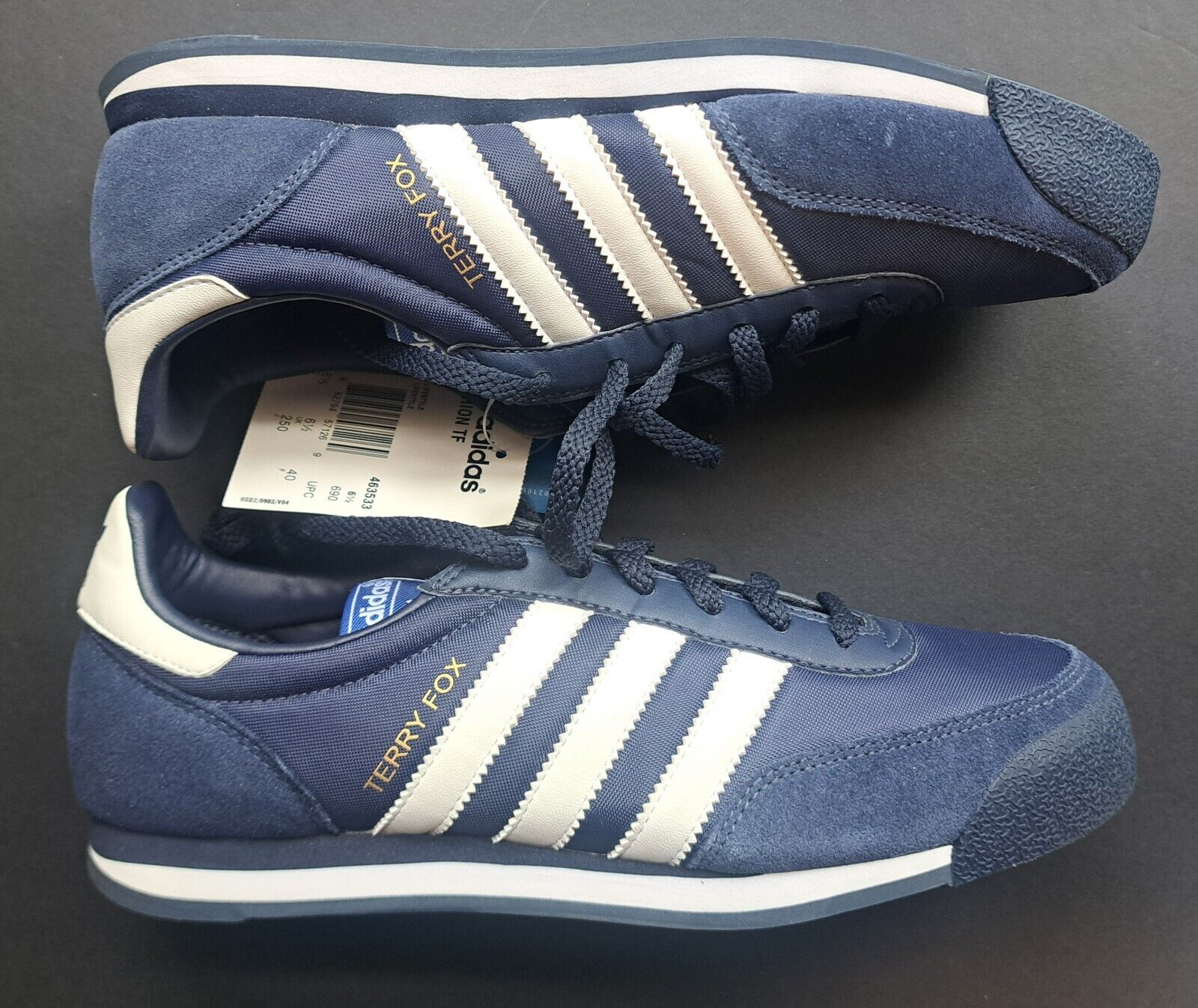 adidas gazelle silver green womens 2005 Adidas Terry Fox Orion TF Ltd Ed Running Shoes 25th Anniversary S –  Glory Days Collectibles