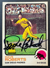 Load image into Gallery viewer, Lot Of 3 Dave Roberts Autographed Signed Cards San Diego Padres Vtg Baseball MLB
