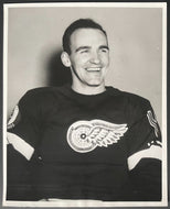 1943-44 NHL Hockey Detroit Red Wings Cully Simon Type 1 Vintage Photo Turofsky