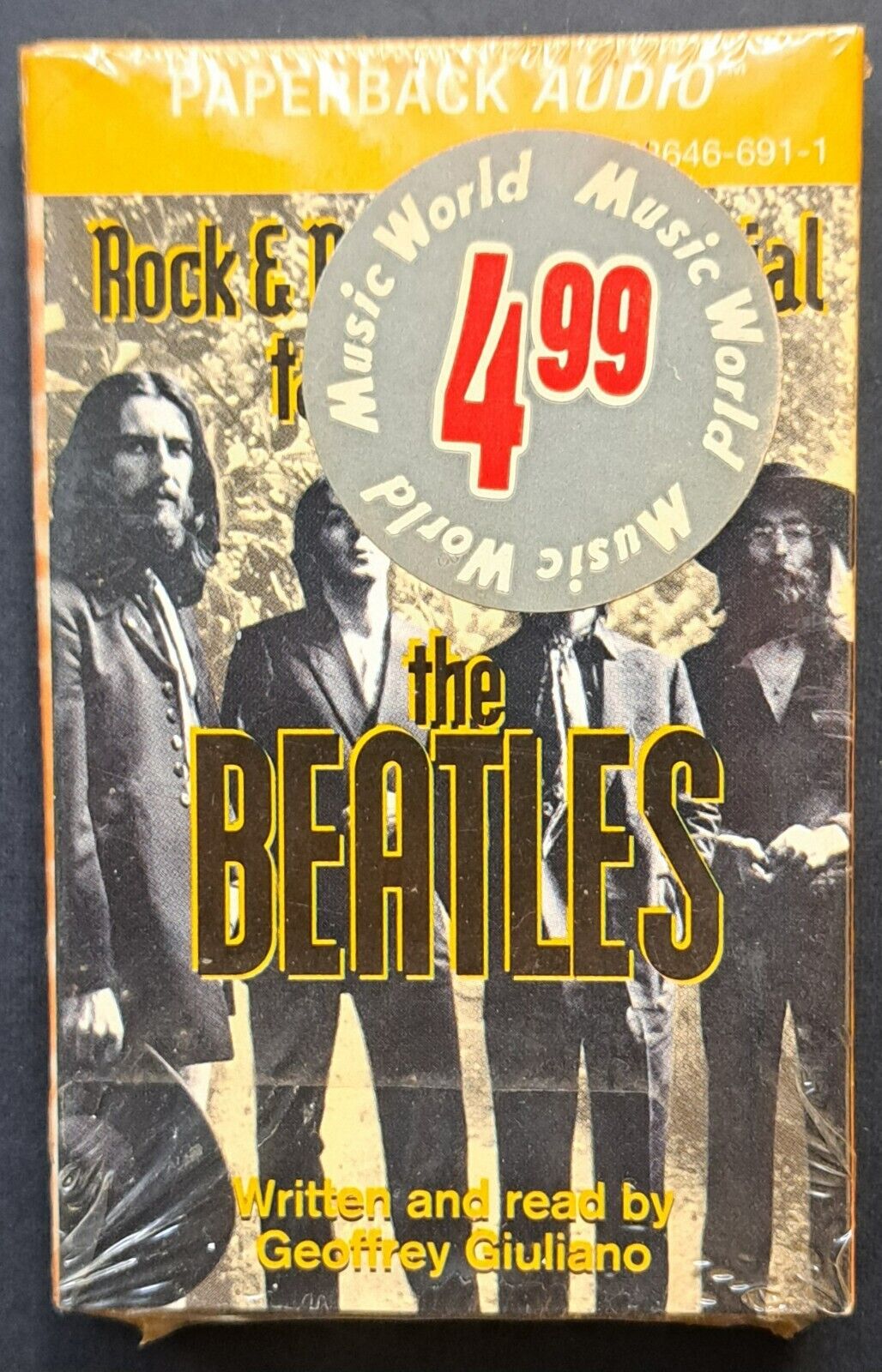 1994 The Beatles Documentary Interview Cassette Tape Vintage Rock Music