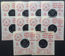 Load image into Gallery viewer, 1966-67 Toronto Maple Leafs Talk Hockey Set of 10 Records Tim Horton VTG NHL

