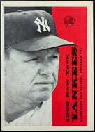 1969 Yankee Stadium Program California Angels NY Yankees Ralph Houk MLB Vtg