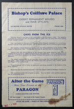 Load image into Gallery viewer, 1938 NHL Preseason Program New York Rangers vs New York Americans Hockey
