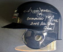 Load image into Gallery viewer, 2008 Reggie Jackson Signed All Star Game Mini Batting Helmet Autographed PSA
