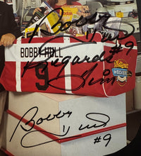 Load image into Gallery viewer, Hockey Star Bobby Hull Signed Autographed Magazine Ad NHL Chicago Blackhawks
