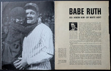 Load image into Gallery viewer, 1948 Dell Magazine Babe Ruth As I Knew Him Vintage Baseball MLB New York Yankees
