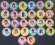 1978 Set of 26 MLB Baseball Stars Big T./Tastee-Freeze Trading Discs Vintage