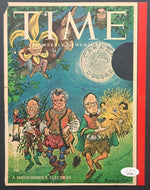 John Diefenbaker Lester Pearson Tommy Douglas Autographed Magazine Cover JSA