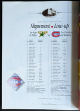 Load image into Gallery viewer, 1996 Montreal Canadians Forum Final Game Program LE Dallas Stars Vtg NHL
