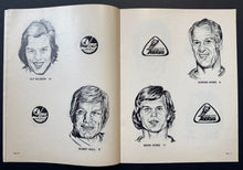 Load image into Gallery viewer, 1975 WHA 3rd Annual All Star Game Program At Edmonton Coliseum World Hockey
