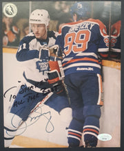 Load image into Gallery viewer, Borje Salming Autographed Photo Signed Toronto Maple Leafs HOF Gretzky NHL JSA
