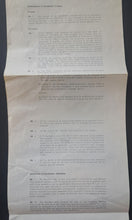Load image into Gallery viewer, 1977 Vintage Hockey NHL Revised Standard Players Contract Form Unsigned
