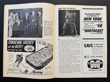 Load image into Gallery viewer, 1965 Boston Gardens Toronto Maple Leafs Boston Bruins NHL Hockey Program Hockey
