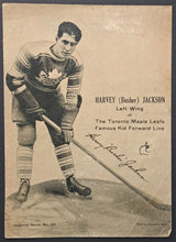 Load image into Gallery viewer, Busher Jackson HOFer Cover 1930s Imperial Series Scribbler NHL Vtg Maple Leafs
