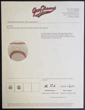 Load image into Gallery viewer, Paul Hornung Autographed Signed Grade 8 Baseball Green Bay Packers NFL JSA
