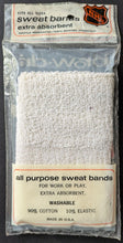 Load image into Gallery viewer, Circa 1970 Toronto Maple Leafs Pair Of NHL Licensed Vintage Sweatbands NOS
