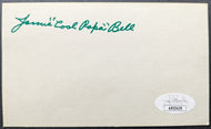 James Cool Papa Bell Autographed Signed Cut Negro Leagues Baseball Vintage JSA