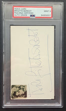 Load image into Gallery viewer, Brigette Bardot Slabbed Autographed Signed Index Card PSA Graded Mint 9 LOA

