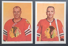 Load image into Gallery viewer, 1964/1965 Chex Cereal Series 2 Photos x10 Chicago Blackhawks Team Set Bobby Hull
