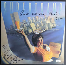 Load image into Gallery viewer, 1979 Roger Hodgson Autographed Record Supertramp Album Cover Signed Jacket JSA

