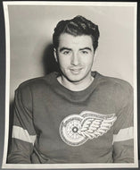 1939-40 NHL Hockey Detroit Red Wings Jimmy Orlando Type 1 Vintage Photo Turofsky