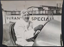 Load image into Gallery viewer, 1924 Cliff Durant Black &amp; White Photo Indianaopolis 500 Racing RMY LOA Vintage
