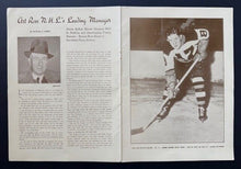 Load image into Gallery viewer, 1939 Stanley Cup Semi-Final Boston Garden Playoff Program Hockey NHL Bruins
