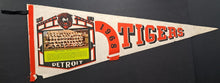 Load image into Gallery viewer, 1968 Vintage MLB World Series Champions Detroit Tigers Full Team Picture Pennant
