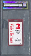 1989 Violent Femmes World Tour All Access Backstage Pass Graded iCert NM 7
