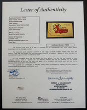 Load image into Gallery viewer, Satchell Paige Signed Business Card + Two Type 1 Photos JSA Springfield Redbirds
