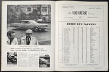 Load image into Gallery viewer, 1965 NFL Championship Football Program GB Packers v Browns Jim Brown Final Game
