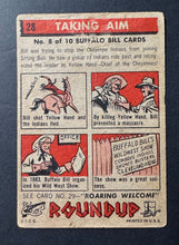 Load image into Gallery viewer, Lot Of 7 1956 Topps Roundup Vintage Trading Cards Jesse James Buffalo Bill
