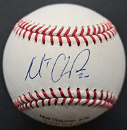 Matt Chapman Signed Autographed MLB Rawlings Baseball JSA COA Toronto Blue Jays