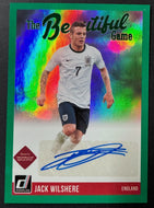 The Beautiful Game No. BG-JW Panini Donruss Jack Wilshere Signed England Soccer