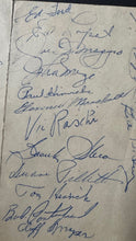 Load image into Gallery viewer, 1950 World Series Champion NY Yankees Multi-Signed x30 Program + 5 Photos KSA
