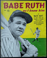 1948 Dell Magazine Babe Ruth As I Knew Him Vintage Baseball MLB New York Yankees