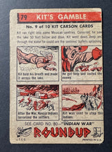 Load image into Gallery viewer, Lot Of 7 1956 Topps Roundup Vintage Trading Cards Jesse James Buffalo Bill
