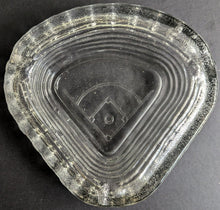 Load image into Gallery viewer, Circa 1940s Baseball Diamond Vintage Glass Ashtray
