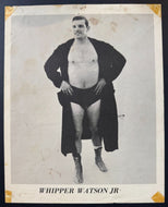 1970s Photo Professional Wrestler Whipper Watson Jr.