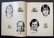 Load image into Gallery viewer, 1975 WHA 3rd Annual All Star Game Program At Edmonton Coliseum World Hockey
