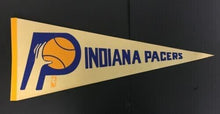 Load image into Gallery viewer, 1970 Indiana Pacers Pennant Vintage NBA Basketball 30&quot; Sharp Tip
