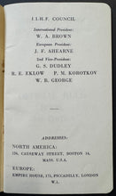 Load image into Gallery viewer, 1956 Edition International Ice Hockey Federation IIHF Official Rule Book
