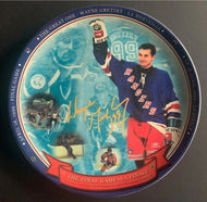 Wayne Gretzky Final Game Limited Edition Ceramic Plate New York Rangers NHL